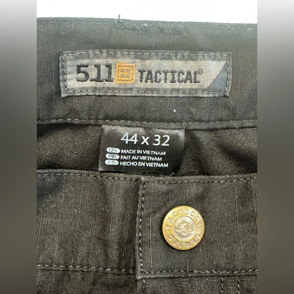 5.11 Tactical Taclite Pro Pants Men's 44x32(42) Black Ripstop Cargo Outdoor - Picture 5 of 11
